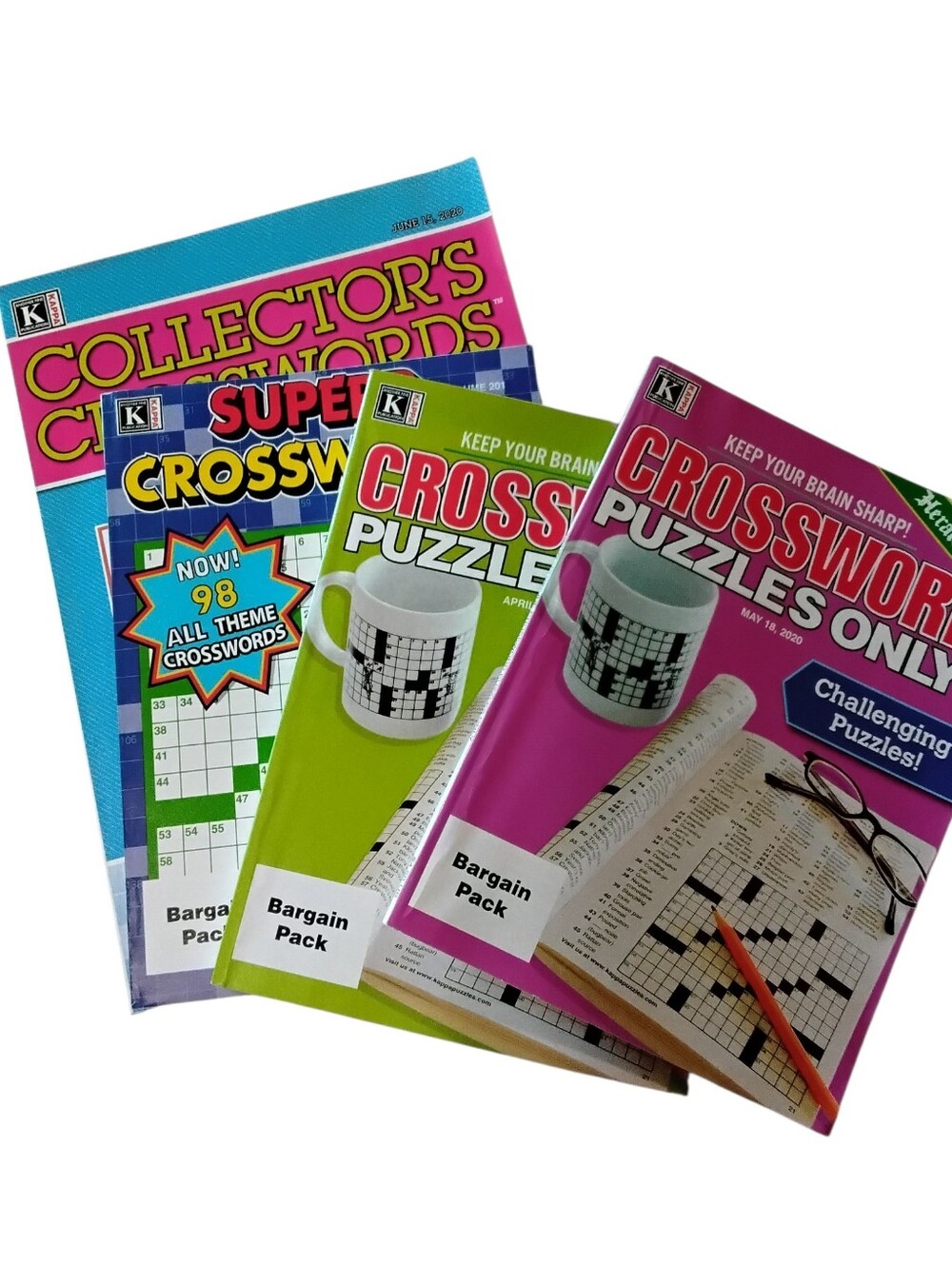 4 KAPPA Crossword BOOKS ~ New UNUSED